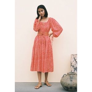 Ciao Lucia Torre Midi Dress Poppy